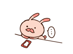 RABBIT or Bear? sticker #9500520