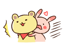 RABBIT or Bear? sticker #9500531