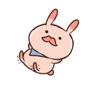 RABBIT or Bear? sticker #9500536