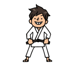 Do your best. karate sticker #9500576