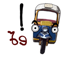 tuk-tuk sticker #9501145