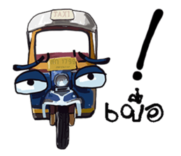 tuk-tuk sticker #9501153