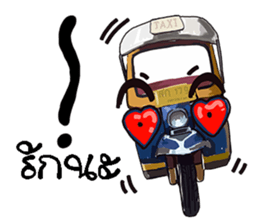 tuk-tuk sticker #9501165