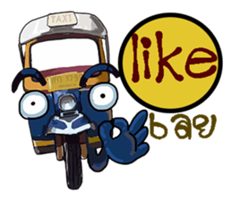 tuk-tuk sticker #9501171
