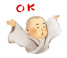 The little sramanera of Xuanzang sticker #9501289