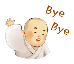 The little sramanera of Xuanzang sticker #9501293