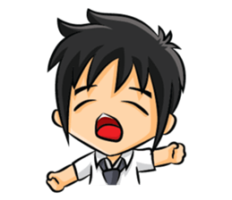 Teenage mood swings sticker #9501429