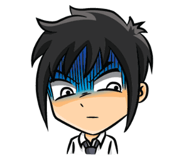 Teenage mood swings sticker #9501430