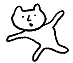 White loose creature sticker #9501946