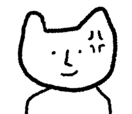 White loose creature sticker #9501976