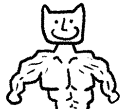 White loose creature sticker #9501982