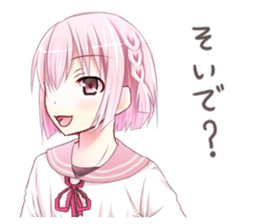 Hakata dialect high school girl sticker #9502236