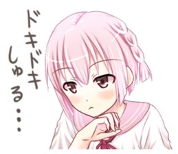 Hakata dialect high school girl sticker #9502250
