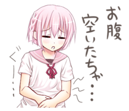 Hakata dialect high school girl sticker #9502253