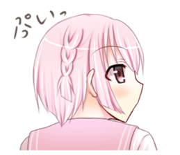 Hakata dialect high school girl sticker #9502258