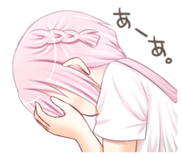 Hakata dialect high school girl sticker #9502262