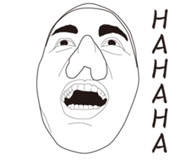 Big Nose Sticker sticker #9502564