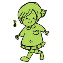 mika-chan sticker sticker #9502783