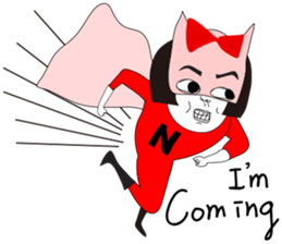 Naughty NANAKO- Celebrate New Year sticker #9502987