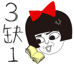 Naughty NANAKO- Celebrate New Year sticker #9503005