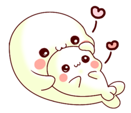 Fluffy seal! 3 sticker #9503146