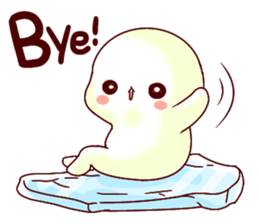 Fluffy seal! 3 sticker #9503158