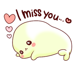 Fluffy seal! 3 sticker #9503167