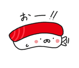 sushiusagi sticker #9503311