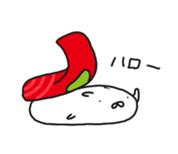 sushiusagi sticker #9503338
