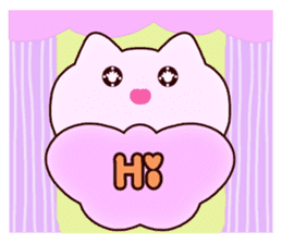 Fantasy Cloud Cat "Wingyo" sticker #9503504