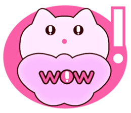 Fantasy Cloud Cat "Wingyo" sticker #9503508