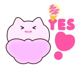 Fantasy Cloud Cat "Wingyo" sticker #9503509