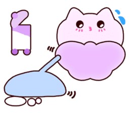 Fantasy Cloud Cat "Wingyo" sticker #9503524