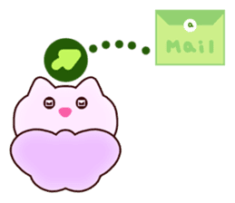 Fantasy Cloud Cat "Wingyo" sticker #9503531