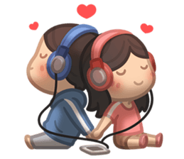 HJ-Story: Us Together sticker #9503615