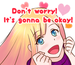 HAPPY LOVELY GIRL! (ENG) sticker #9504144