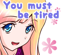 HAPPY LOVELY GIRL! (ENG) sticker #9504149