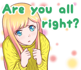 HAPPY LOVELY GIRL! (ENG) sticker #9504151