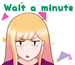 HAPPY LOVELY GIRL! (ENG) sticker #9504152