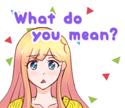 HAPPY LOVELY GIRL! (ENG) sticker #9504153