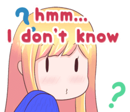 HAPPY LOVELY GIRL! (ENG) sticker #9504154