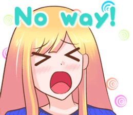 HAPPY LOVELY GIRL! (ENG) sticker #9504163