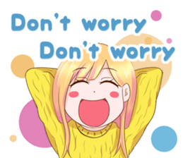 HAPPY LOVELY GIRL! (ENG) sticker #9504166