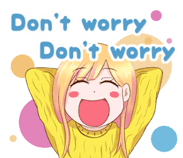 HAPPY LOVELY GIRL! (ENG) sticker #9504166