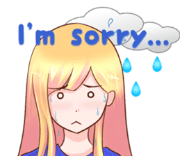 HAPPY LOVELY GIRL! (ENG) sticker #9504169