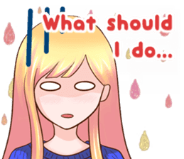 HAPPY LOVELY GIRL! (ENG) sticker #9504170