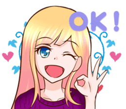 HAPPY LOVELY GIRL! (ENG) sticker #9504174