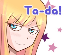 HAPPY LOVELY GIRL! (ENG) sticker #9504176