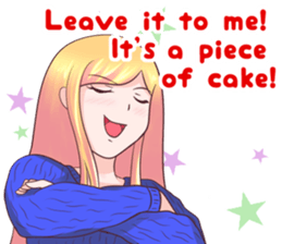 HAPPY LOVELY GIRL! (ENG) sticker #9504177