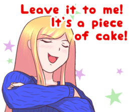 HAPPY LOVELY GIRL! (ENG) sticker #9504177